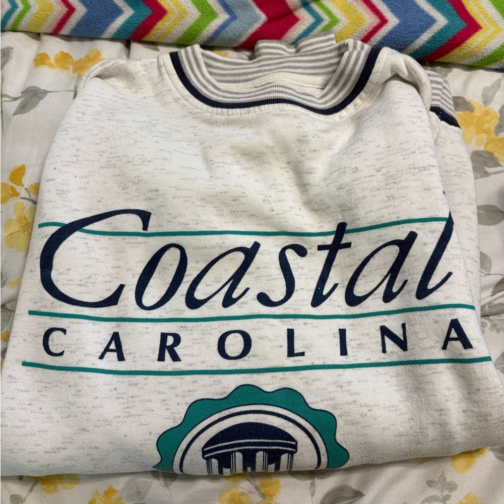 Coastal Carolina Gear For Sports White Sweatshirt